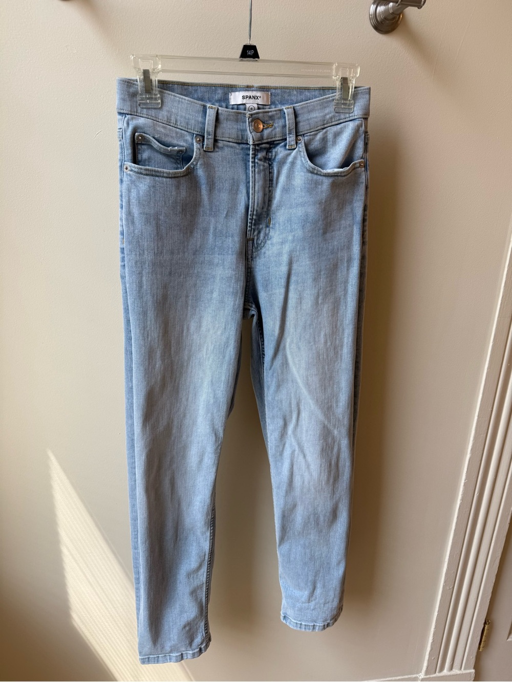 SPANX Slim Straight High-Rise Jeans